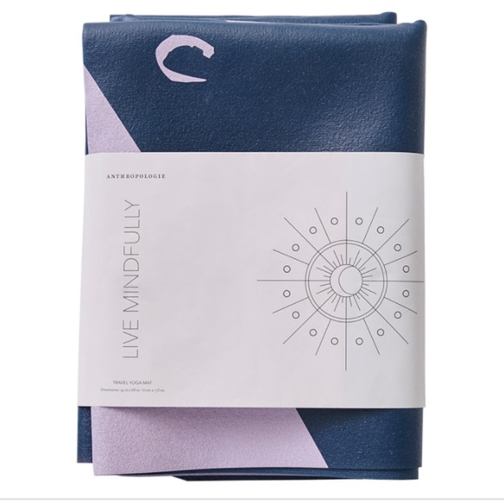 Anthropologie travel yoga mat